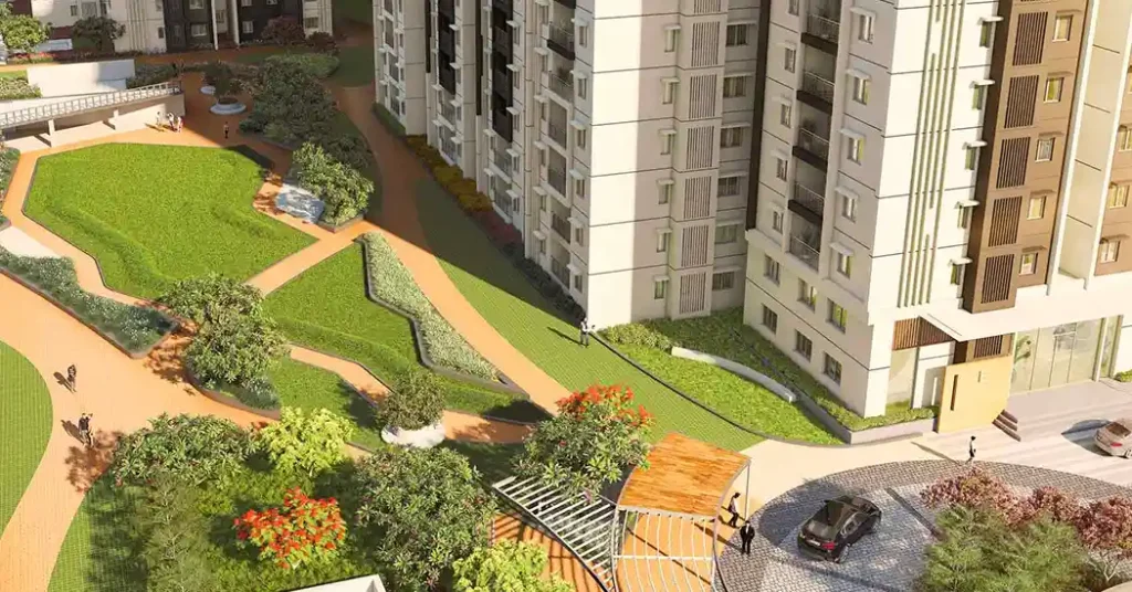 Brigade Moti Nagar Apartment main elevation HD image by Brigade Group located at Moti Nagar, Hyderabad Telangana